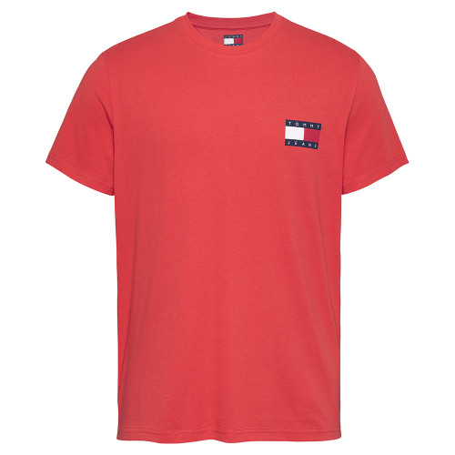 Tommy Hilfiger Ανδρική κοντομάνικη μπλούζα Slim Essential Flag Tee